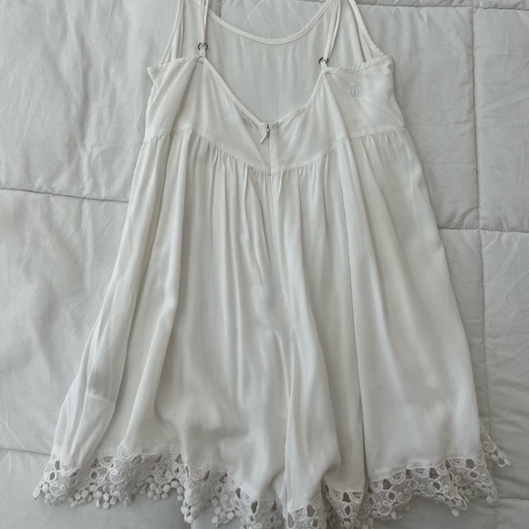 Volcom White Flowy Romper - Picture 2 of 5